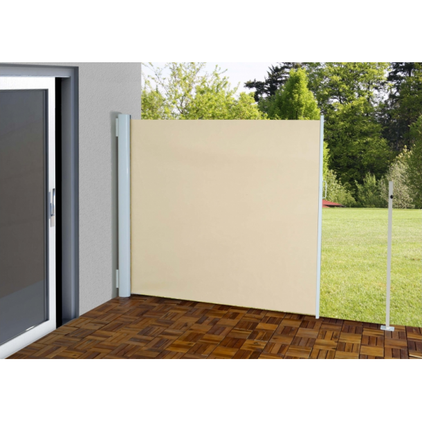 Læsejl 300x160cm creme/beige hvid læskærm og læhegn læhegn ...