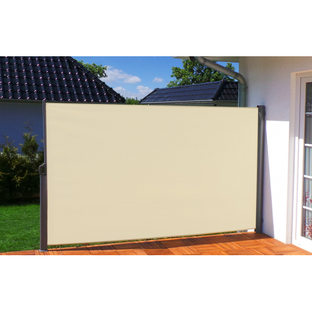 Læskærm 300x180cm creme/beige hvid læsejl og læhegn læhegn ...