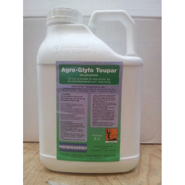 Glyphosat 360 5 liter ukrudtsmiddel - koncentreret. Køb 5L her