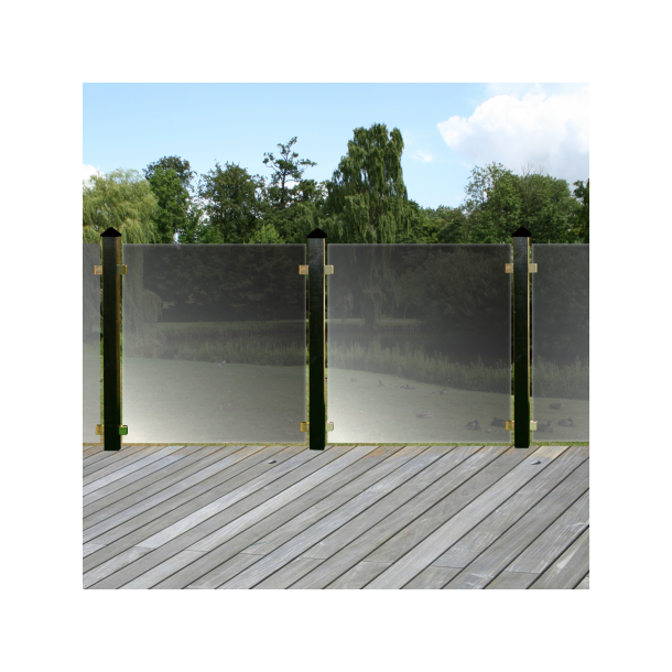 Glashegn 1000x1000 mm hortus læhegn/læskærm hortus glashegn ... Læhegn til terrasse